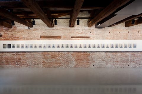 Peter Dreher, Tag um Tag..., 1974-2014 - Tag um Tag...,1974-2013 - Pinault Collection - Courtesy the artist and Koening & Clinton, New York - Installation view at Punta della Dogana, 2016 - © Palazzo Grassi, photo Fulvio Orsenigo