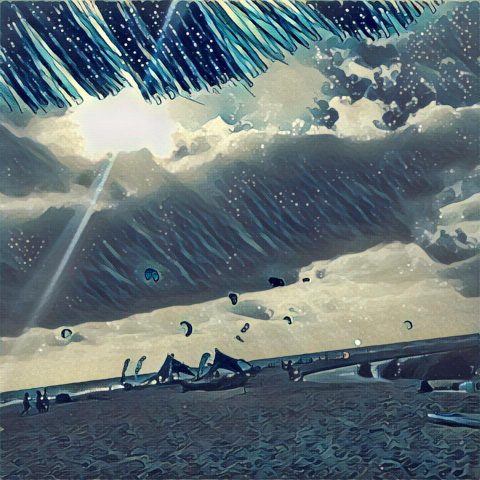 Prisma App - il filtro Hokusai