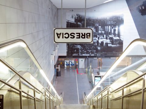 SubBrixia, Brescia, fermata Stazione  - Marcello Maloberti