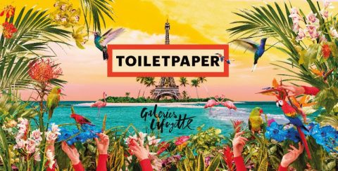 Toiletpaper alle Galeries Lafayette