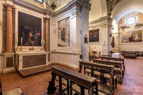 Interno della Chiesa del Santo Sepolcro (Astino)