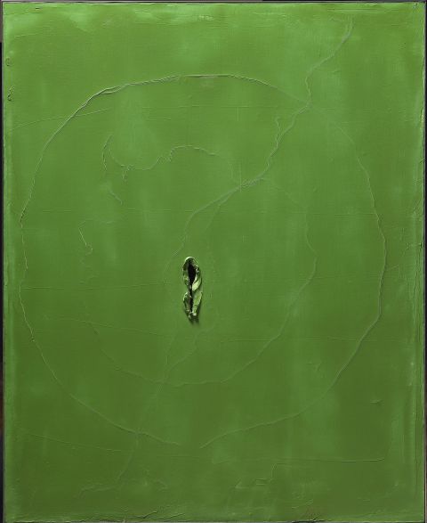 Lucio Fontana, Concetto Spaziale, 1962, Courtesy M. F. Toninelli Art Moderne 