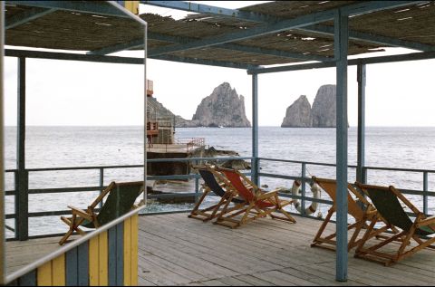 Luigi Ghirri, una veduta di Capri