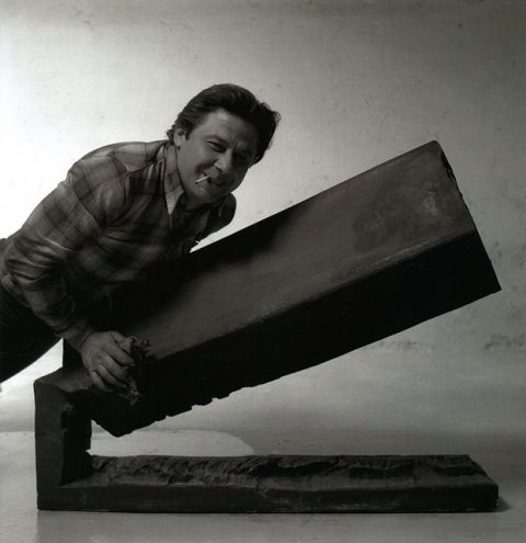 Giuseppe Spagnulo, 1975, photo Antonia Mulas