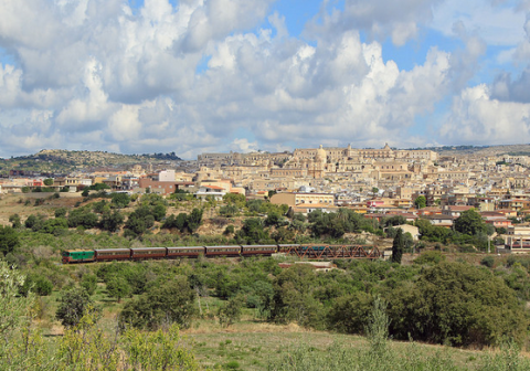 Veduta dagli itinerari "Binari della Cultura"