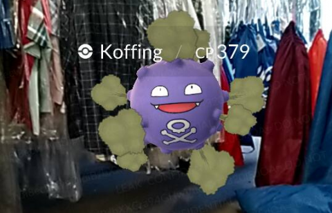 Koffing, il Pokémon incriminato