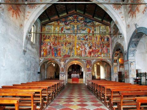 La Chiesa di Santa Maria degli Angioli a Lugano, con gli affreschi di Bernardino Luini