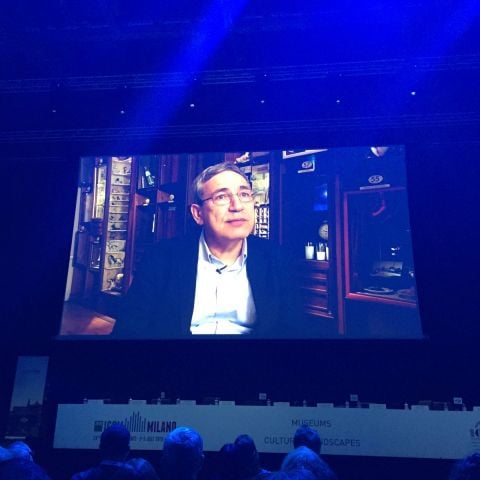 Orhan Pamuk, ICOM Milano 2016