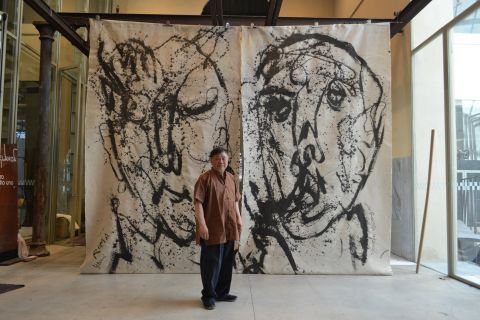 Yahon Chang – The Question of Beings - work in progress at Macro Testaccio, Roma 2016