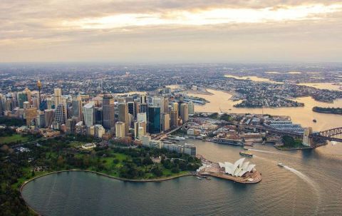 Sidney, veduta panoramica