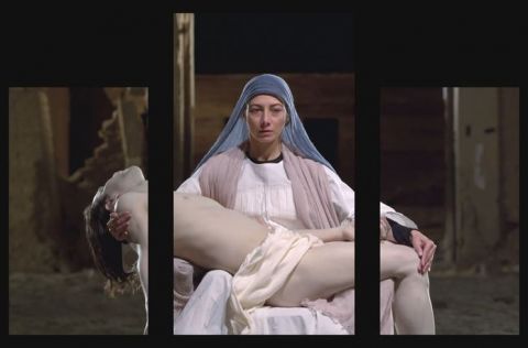 Bill Viola, Mary, 2016 courtesy of Blain Southern.