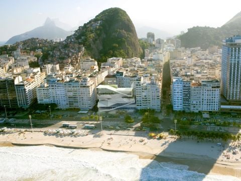 Diller Scofidio + Renfro, The Museum of Image and Sound, Rio de Janeiro - rendering