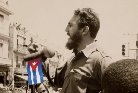 Fidel Castro secondo Alberto Korda (particolare)