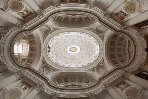 Francesco Borromini, San Carlo alle Quattro Fontane, 1634-44 - cupola 