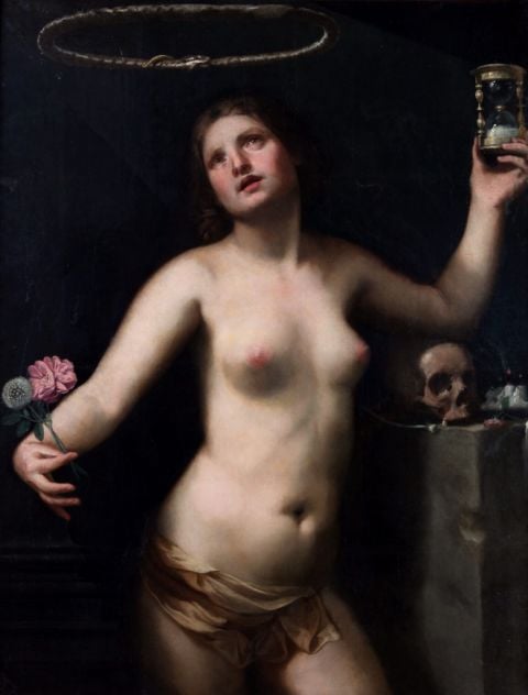 Guido Cagnacci, Allegoria del Tempo (La vita umana), 1650 ca.