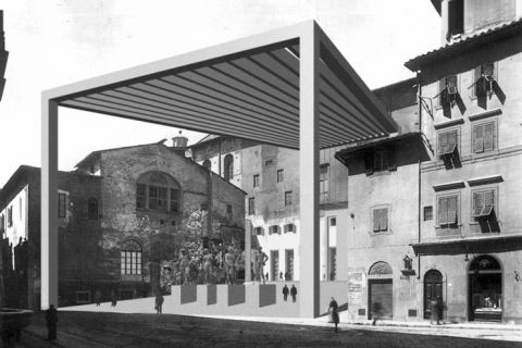 Il progetto della Loggia di Isozaki per gli Uffizi