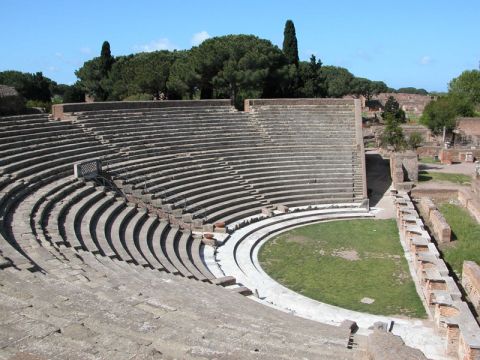 Il teatro romano di Ostia Antica