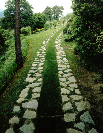 Joseph Kosuth, Located World, La Marrana, 2003 - photo Claudio Amendola, 2004