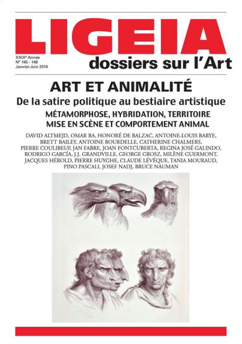 Ligeia n. 145-148. Art et animalité – a cura di Hélène Singer