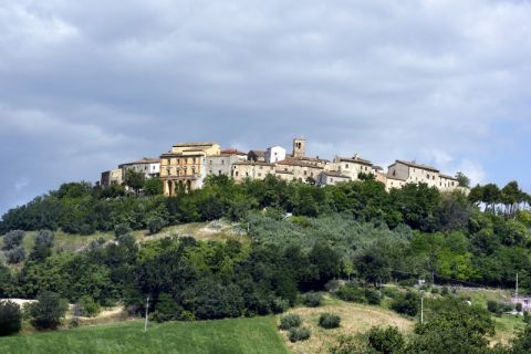 Il borgo di Castelbasso, in Abruzzo