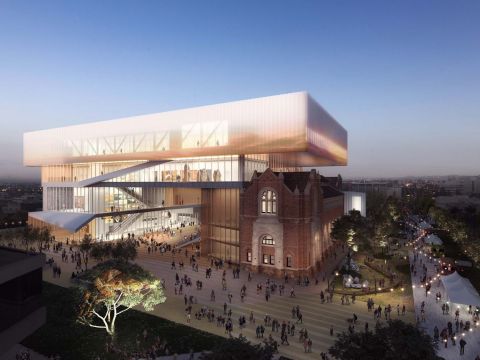 OMA + HASSEL, progetto per il Western Australian Museum, Perth