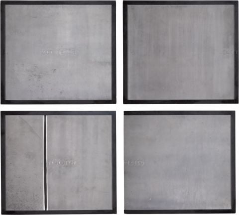 Giovanni Anselmo, Particolare, Tutto, Invisibile, Infinito, 1972