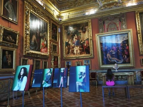 Karl Lagerfeld - Visions of Fashion - exibition view at Palazzo Pitti, Firenze 2016 - photo Archivio Brusinskj