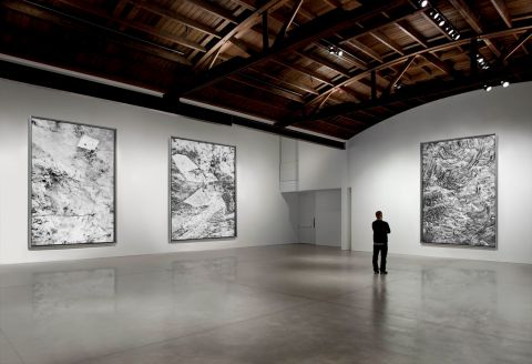 Le opere di Justin Guariglia dedicate ai ghaicciai della Groenlandia