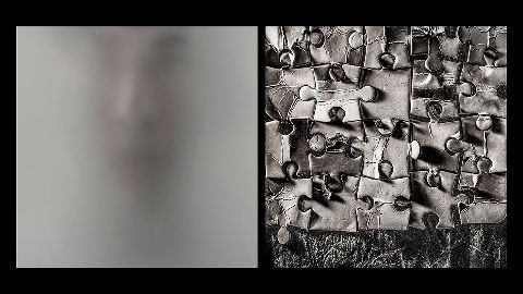 Ten Years and Eighty-Seven Days, -Sensory Deprivation-, 2016, digital, diptic 203x100 cm, @ Luisa Menazzi Moretti 