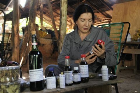 The Space in Between. Marina Abramović and Brazil