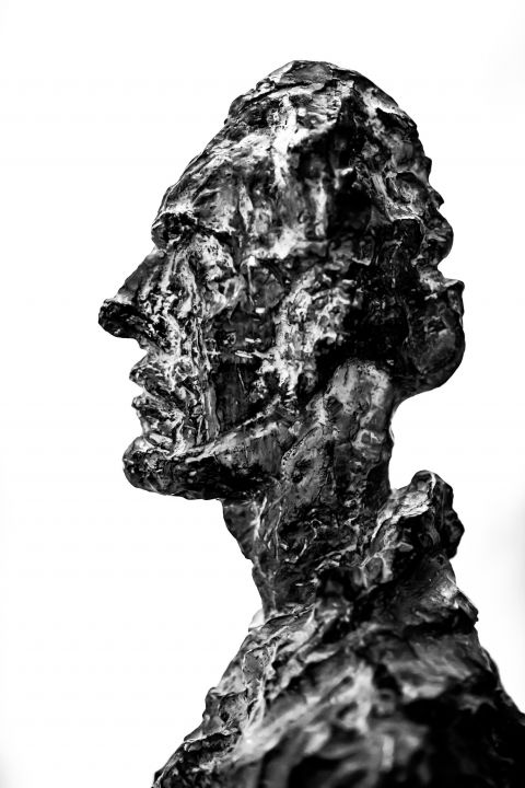 Una testa di Alberto Giacometti - Nasher Sculpture Center, San Diego, Texas - ph. Thomas Hawk via Flickr