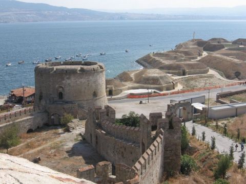 Una veduta di Çanakkale
