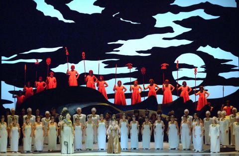 Vincenzo Bellini, Norma - Fondazione Teatro La Fenice, Venezia 2016 - regia, scene e costumi di Kara Walker - photo Michele Crosera