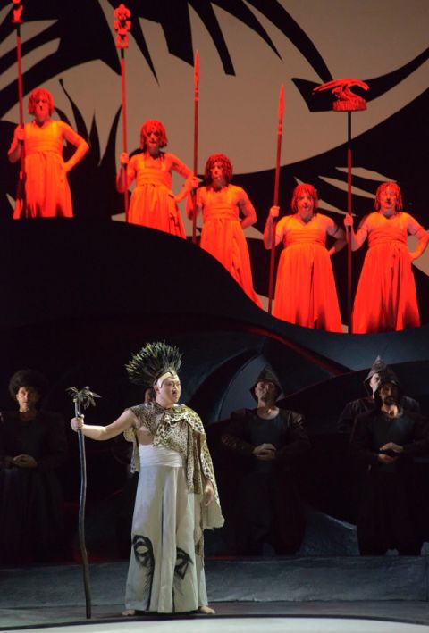 Vincenzo Bellini, Norma - Fondazione Teatro La Fenice, Venezia 2016 - regia, scene e costumi di Kara Walker - photo Michele Crosera