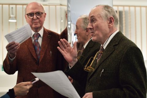 Gilbert&George, Roma, 2016 - foto di Lucilla Loiotile 