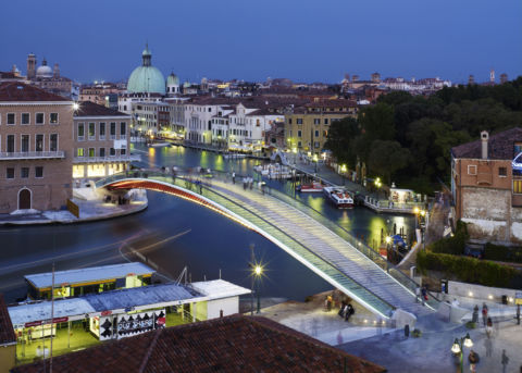 Il Quarto Ponte sul Canal Grande di Santiago Calatrava, a Venezia