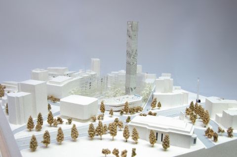 Il progetto del BeMA di Beirut - Courtesy of HW architecture and Beirut Museum of Art 