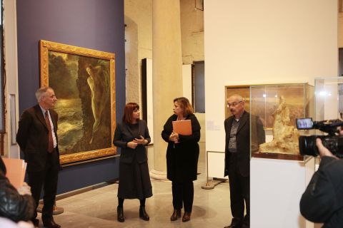 Opening dei nuovi allestimenti della Galleria d’Arte Moderna Achille Forti di Verona (foto Mauro Giovene)