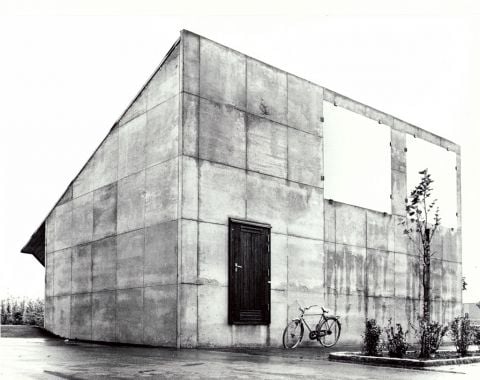 Sigurd Lewerentz, Flower Kiosk at the Malmö Cemetery – photo Karl-Erik Olsson-Snogerod - Arkitektur-och designcentrum