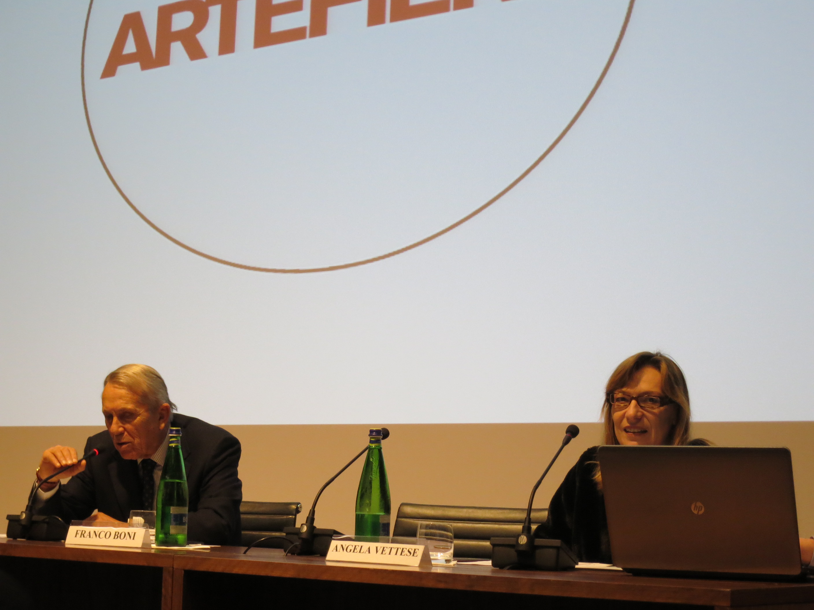 Angela Vettese presenta Arte Fiera Bologna nel 2016