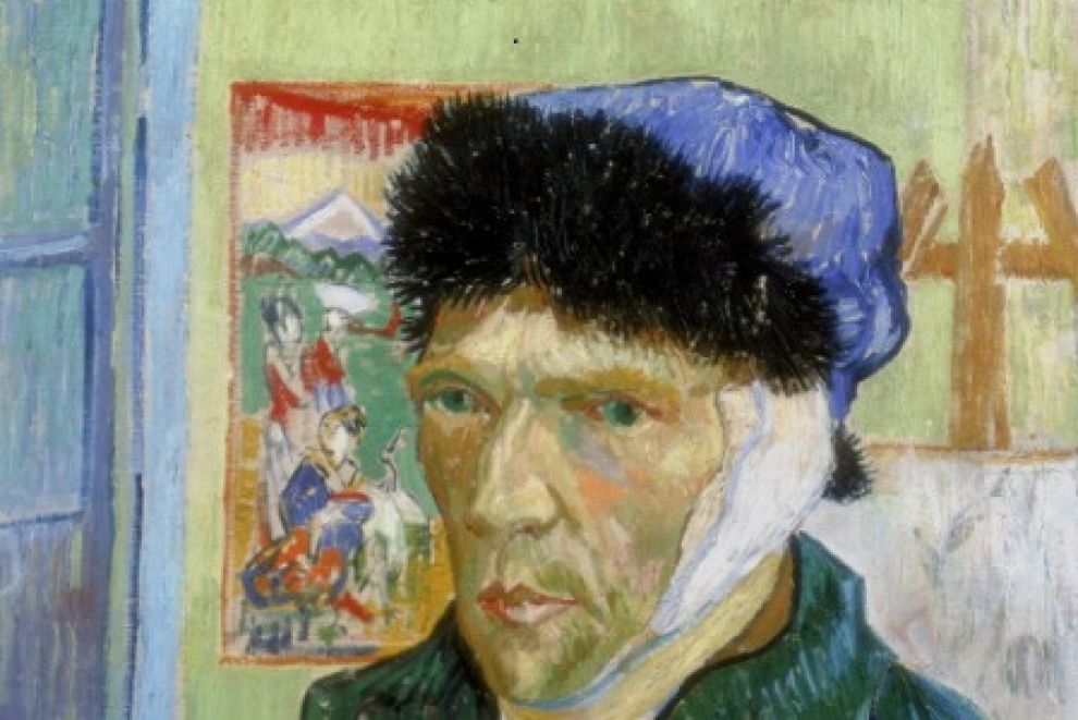 Autoritratto con orecchio bendato, di Vincent van Gogh