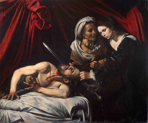 Caravaggio (?), la Giuditta che decapita Oloferne ritrovata in una soffitta in Francia