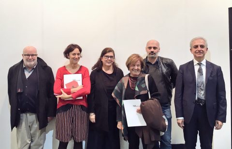 Da sinistra Richard Flood, Chiara Caroppo, Beatrice Merz, Liliana Dematteis, Mario Petriccione, Riccardo Montanaro