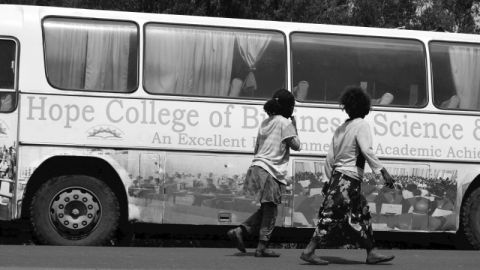 Haymanot Honelgn - Tales-on Ethiopia, Schoolgirls