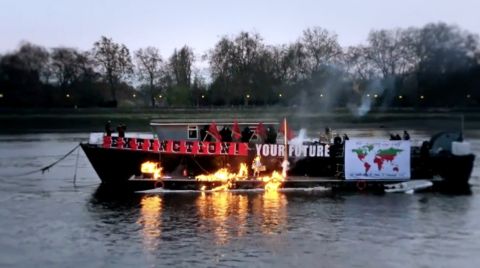 Il rogo Punk a Londra
