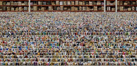 Andreas Gursky, Amazon, 2016, foto © Andreas Gursky, 2016 Artists Rights Society (ARS), New York, VG Bild-Kunst, Bonn, courtesy Gagosian