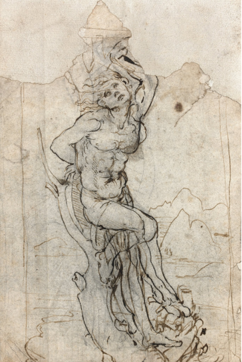 Il martirio di San Sebastiano di Leonardo da Vinci