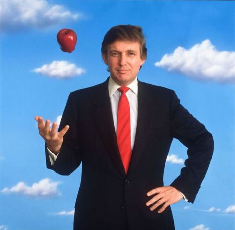 Michael O’Brien, Donald Trump, 1989 (National Portrait Gallery, Smithsonian Institution © Michael O'Brien)