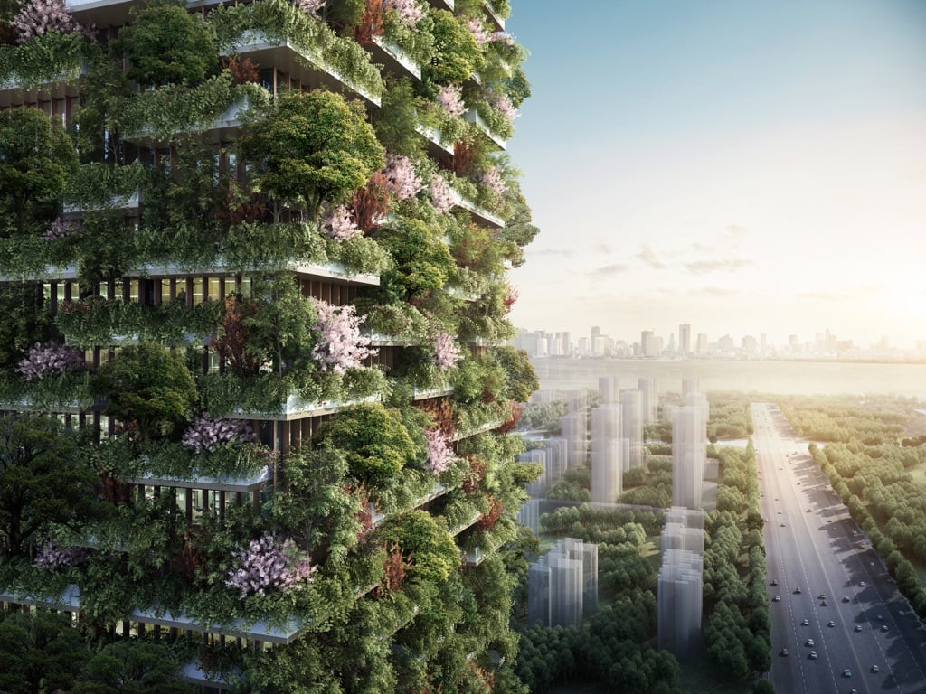 Nanjing Vertical Forest - courtesy SBA – Stefano Boeri Architetti