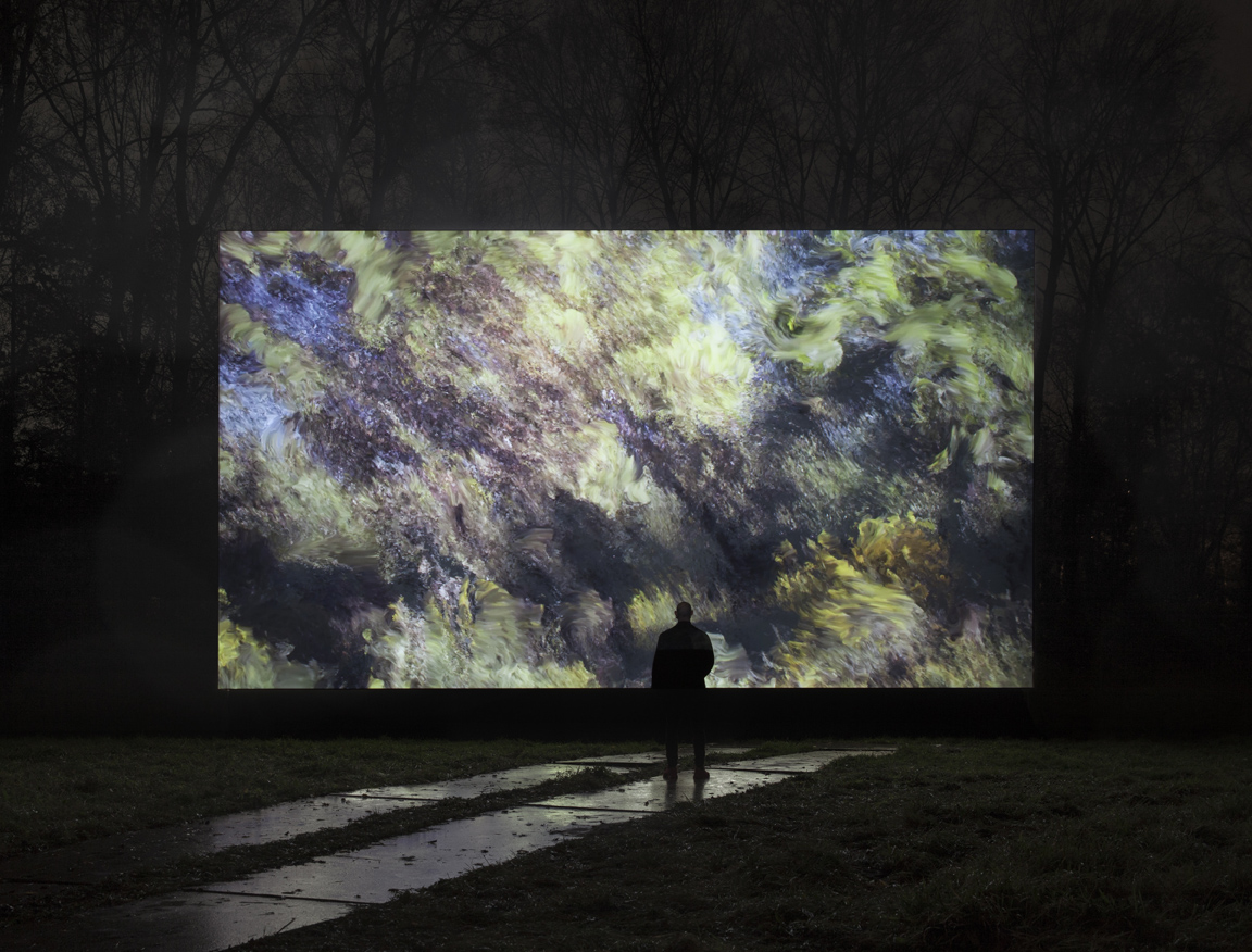 Quayola, Pleasant Places, installation view at GLOW festival 2015, credit Studio Quayola